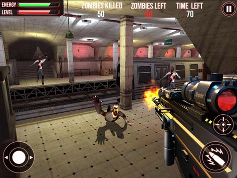 Subway Zombie Attack 3D APK banner