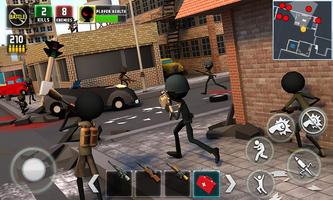 Stickman Royale : World War Battle ảnh chụp màn hình 1