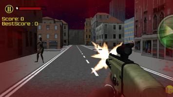 Zombie Apocalypse Three D: Death Target FPS الملصق