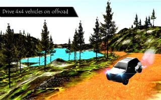 Offroad 4x4 Truck driving 3D Poster
