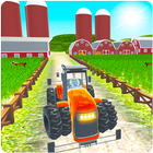 pesado tractor agricultura 3d simulador icono
