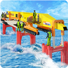 Modern Bridge Construction Sim Builder Game icône