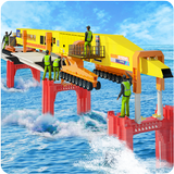 آیکون‌ Modern Bridge Construction Sim Builder Game