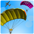 降落傘 潛水 特技 戰鬥 遊戲 圖標