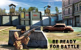 एफपीएस निशानची शूटर योद्धा 3 डी पोस्टर