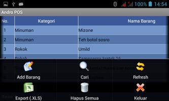 Andro POS 1.0 اسکرین شاٹ 3