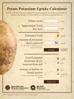 Potato Potassium Calculator capture d'écran 3