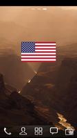 USA Flags Widget captura de pantalla 1