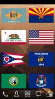 USA Flags Widget syot layar 2