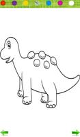 Colorir: Dinossauros imagem de tela 1