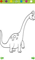 Colorir: Dinossauros imagem de tela 2