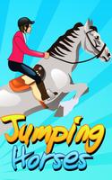 Jumping Horses Affiche