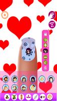 Princesas juegos de uñas captura de pantalla 2