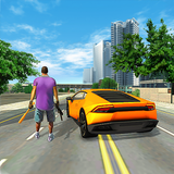 Real Crime Cars Vegas City 3D  icône