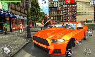 실제 범죄 자동차 베이거스 도시 3D : 액션 게임 2 포스터