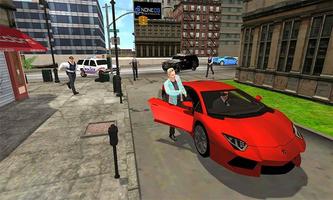 Real Crime Cars Vegas City 3D  capture d'écran 1