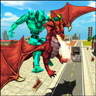 Monster Dragon Superhero Trans icono