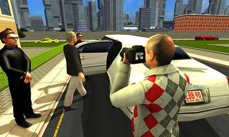 Moderne Limousine Auto Fahren: Screenshot 3