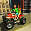 Lourde VTT Quad Bike Taxi Simulator 2018 APK