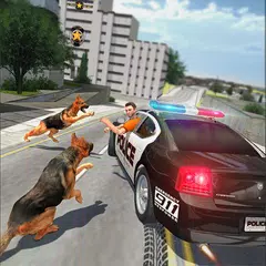Скачать Police Dog Chasing: Crime City APK