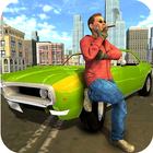 Gangster Crime City Car Driving Simulator icône