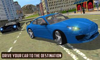 Gangster Crime City Car Driving Simulator Affiche