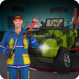 US Militär LKW Mechaniker Sim Zeichen