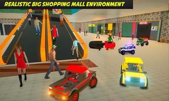 शॉपिंग मॉल इलेक्ट्रिक कार गेम स्क्रीनशॉट 1