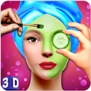 Cara Maquilaje & Beleza spa salon cambio juegos 3D APK