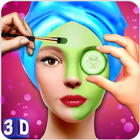 Face makeup & beauty spa salon makeover games 3D आइकन