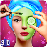 Gesicht Bilden & Schönheit Spa Salon Umarbeitug 3D Zeichen