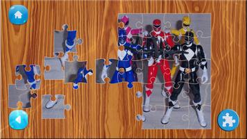 Jigsaws Power Ranger Hero puzzle GAME screenshot 3