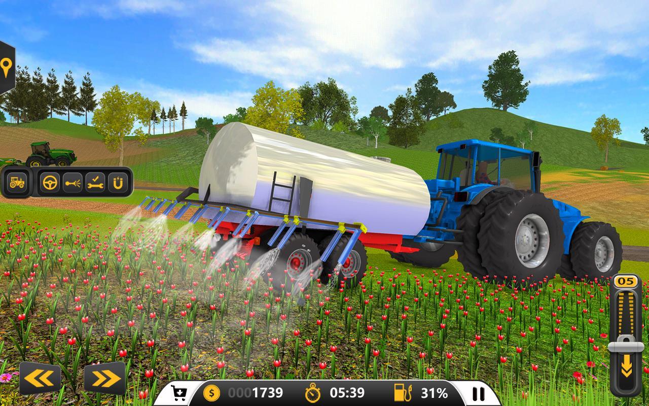 Traktor Landwirtschaft 3D Simulator für Android - APK herunterladen