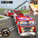 Fire Truck Driving 911 City Rescue Simulator APK