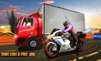 VR Highway Moto Bike Racer screenshot 1