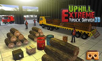 VR Uphill Extreme Truck Driver syot layar 3