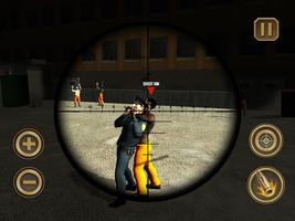 Police Sniper Prison Guard VR ảnh chụp màn hình 1