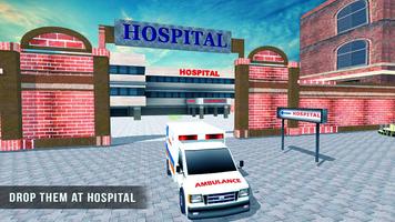 Ambulance Rescue 3D Simulator 截图 2