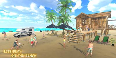 Camper Van Driving Simulator imagem de tela 1