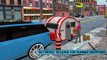 Camper Van Truck Drive – Offroad Hummer Simulator screenshot 1