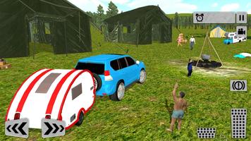 Camper Van Truck Drive – Offroad Hummer Simulator screenshot 3
