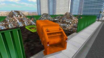 City Garbage Truck Cleaner تصوير الشاشة 1