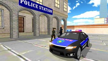 City Police Car Driver syot layar 3