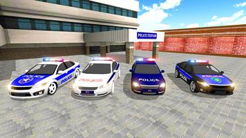 City Police Car Driver syot layar 1