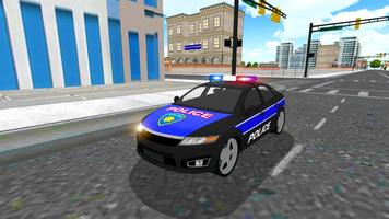 City Police Car Driver syot layar 2