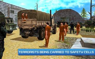 Transporte de criminosos do exército - Simulador imagem de tela 1