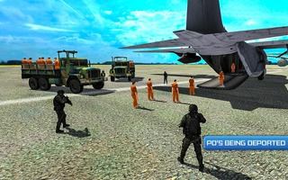 Transporte de criminosos do exército - Simulador imagem de tela 2