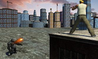 FPS Jurassic World Shooting: Dinosaur City Smasher screenshot 2