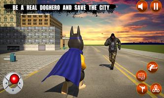Flying Dog hero: Fidget hero Crime City screenshot 2