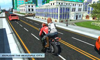 Wütend Stadt Moto-Bike-Fahrer Screenshot 1
